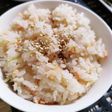 鮭とミョウガの炊き込みごはん