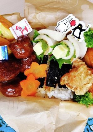 高校生お弁当30-レシピのメイン写真
