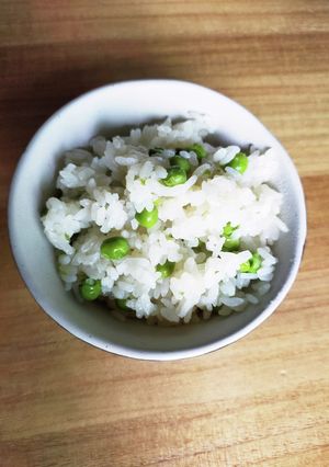 簡単！グリンピースごはん-レシピのメイン写真