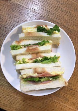 へたくそパパ→高校男子昼飯　わさびマヨ-レシピのメイン写真