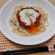 簡単☆お手軽ミートソースうどん♩