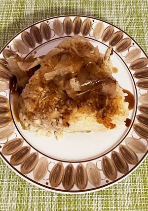 贅沢な逸品。ねこまんま焼きおにぎり-レシピのメイン写真