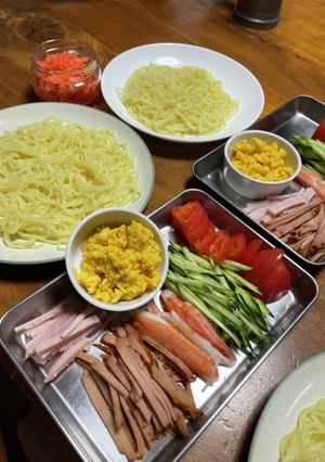 セルフでよろしく♡楽ちん勝手に冷やし中華-レシピのメイン写真