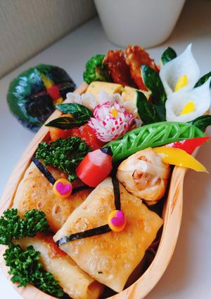 女子学生のお弁当（2022.6.23）-レシピのメイン写真