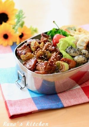 お惣菜焼き鳥串で♬10分焼き鳥弁当-レシピのメイン写真