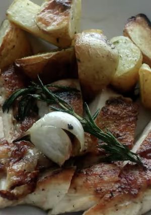 しっとり鶏むね肉のローズマリーソテー-レシピのメイン写真