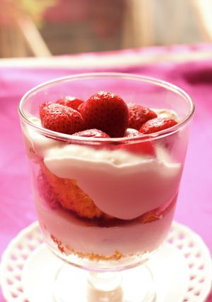 低糖質でヘルシー♪グラスケーキ-レシピのメイン写真