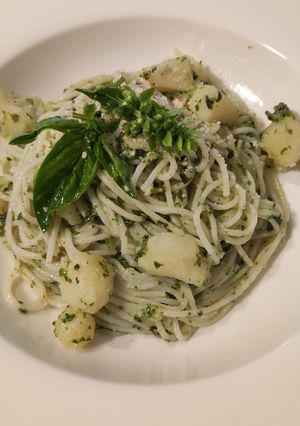 ライスパスタでジュノベーゼ-レシピのメイン写真