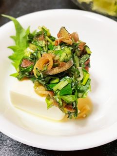 刻むだけ!さっぱり薬味の冷奴-レシピのメイン写真