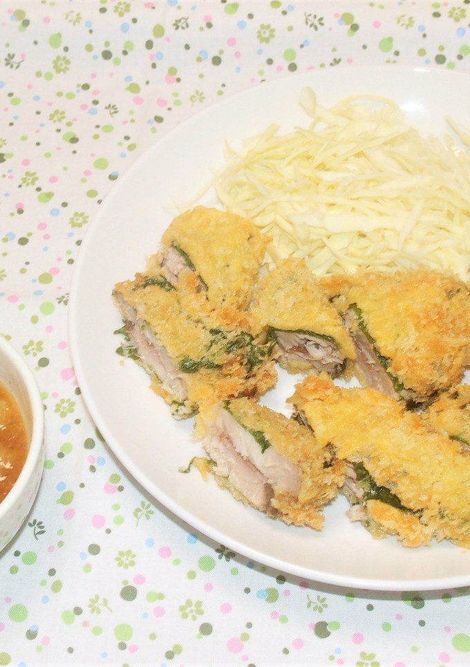 かつおの梅はさみ揚げ-レシピのメイン写真
