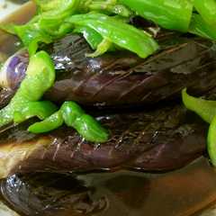 รูปของ ナスの天つゆ焼びたし