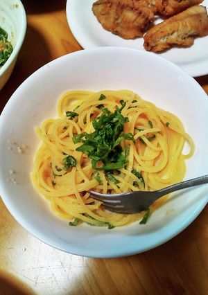 たらこと大葉のサッパリパスタ初夏の味-レシピのメイン写真