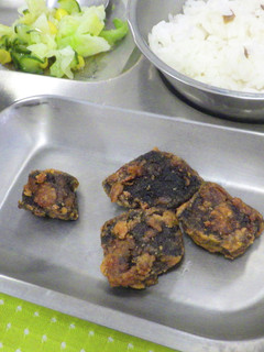鯨の竜田揚げ 河内長野市学校給食-レシピのメイン写真