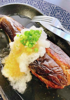 まるごと茄子のハンバーグステーキ-レシピのメイン写真