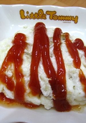 卵白とチーズだけ!真っ白とろ~っ♪-レシピのメイン写真