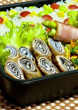 海苔巻きポーク(´Ꙫ`)-レシピのメイン写真