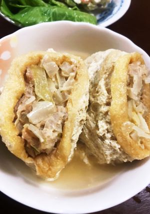 巾着簡単ロールキャベツ-レシピのメイン写真