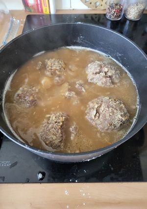 オランダの美味しいジャンボミートボール-レシピのメイン写真