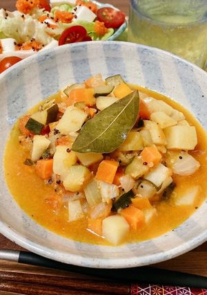 野菜たっぷりミネストローネ♡-レシピのメイン写真