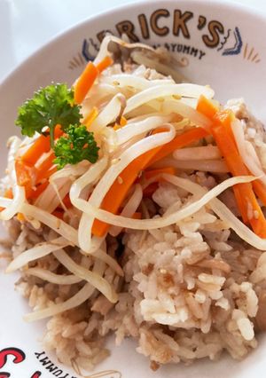 焼肉風炊き込みご飯-レシピのメイン写真