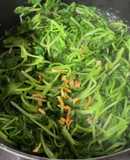 彩りの乾燥野菜《つまみ菜塩煮浸し》