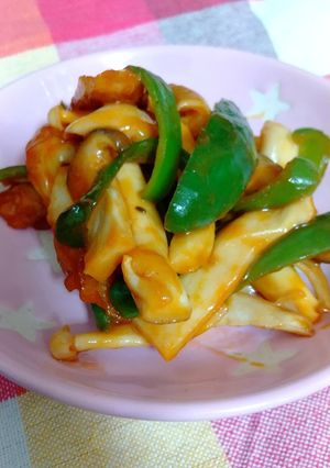 ちくわと野菜のピリ辛ケチャップバター炒め-レシピのメイン写真