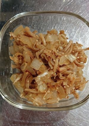 しいたけの軸 を使った含め煮-レシピのメイン写真