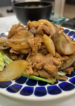 豚肉となすの味噌炒め-レシピのメイン写真