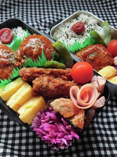 ❜22/6/24 高校生弁当-レシピのメイン写真