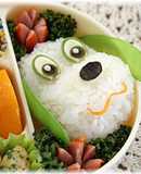いないいないばあワンワン弁当：キャラ弁