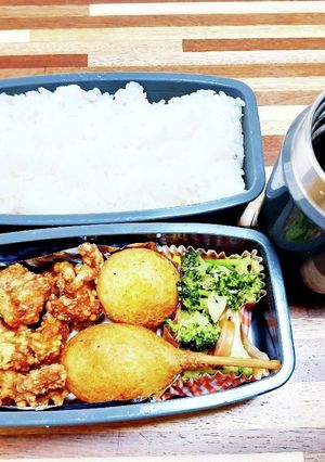 高校生男子お弁当22年6月24日-レシピのメイン写真