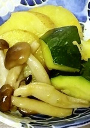 ズッキーニ生姜炒め煮-レシピのメイン写真