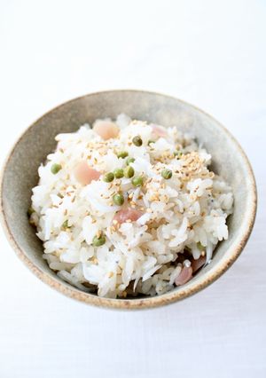爽やか美味しい【実山椒と梅の混ぜご飯】-レシピのメイン写真