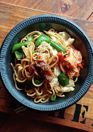 おうち居酒屋★ツマミ専用♪ピリ辛焼きそば-レシピのメイン写真