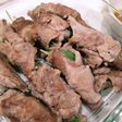 幼児食にも♪水菜の豚こま肉巻き