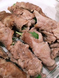 幼児食にも♪水菜の豚こま肉巻き-レシピのメイン写真