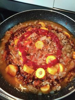 夏野菜ズッキーニでキーマカレー!-レシピのメイン写真