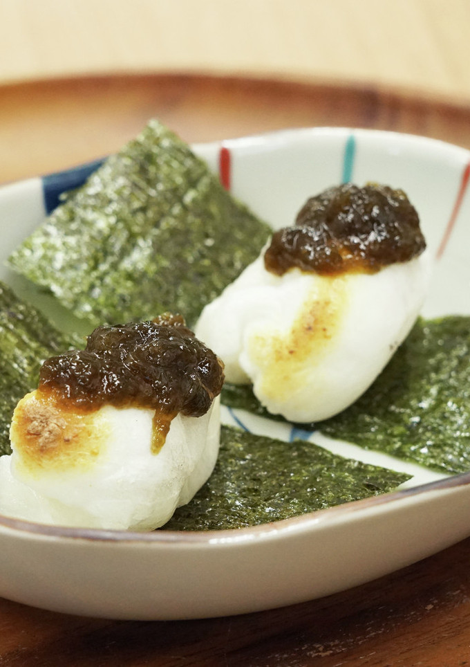 海苔佃煮の磯辺餅風-レシピのメイン写真