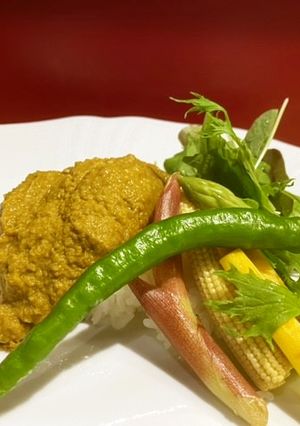 たまねぎカレー＆夏野菜-レシピのメイン写真