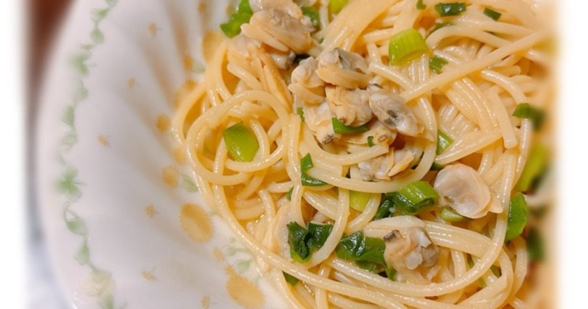 アサリの和風パスタ by 上条真由 【クックパッド】 簡単おいしい