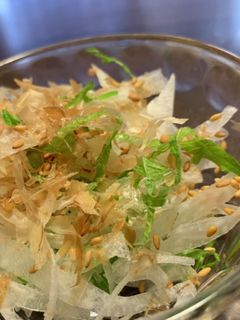さっぱり大根としそのサラダ-レシピのメイン写真