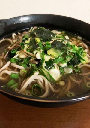 薬味たっぷり冷たいお蕎麦-レシピのメイン写真