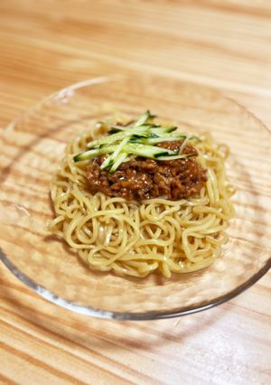 簡単過ぎ、ジャージャー麺-レシピのメイン写真