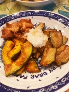 とりと夏野菜の素揚げ-レシピのメイン写真