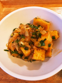 豆腐チリソース炒め-レシピのメイン写真