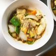 レンジ肉無豆腐中華風あんかけ炒味野菜炒め