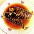 めんつゆで簡単♡フライパンで茄子の煮浸し