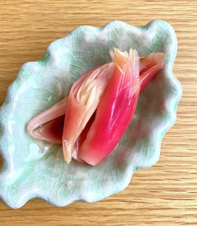 酢とみりんで!茗荷の甘酢漬け-レシピのメイン写真
