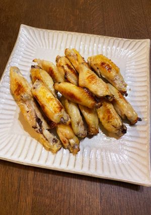 オーブンで簡単!手羽中の塩麹焼き✨-レシピのメイン写真