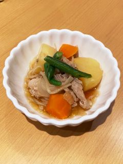 ホットクックで白滝たくさん肉じゃが-レシピのメイン写真